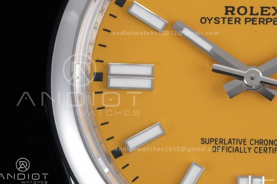Contemporary Steel Oyster Best Dial 904L DD3230 Yellow VSF Perpetual Edition 41mm 953 124300 V 1:1 1107